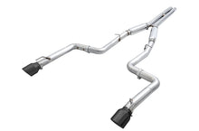 Load image into Gallery viewer, AWE Exhaust Dodge Charger 6.4L 6.2L (15-22) Catback w/ 4.5" Tips - Track or Touring - Track / Diamond Black Tips Alternate Image