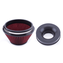 Load image into Gallery viewer, Hybrid Racing Universal Velocity Stack &amp; Air Filter – 3" or 3.5" Alternate Image