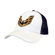 Load image into Gallery viewer, Pontiac Firebird Trucker Hat - White and Black Alternate Image
