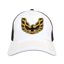 Load image into Gallery viewer, Pontiac Firebird Trucker Hat - White and Black Alternate Image