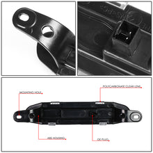 Load image into Gallery viewer, DNA LED 3rd Brake Light Dodge Charger (2006-2010) Clear / Smoked / Red Lens - 3D LED / Clear / Chrome Alternate Image