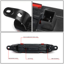 Load image into Gallery viewer, DNA LED 3rd Brake Light Dodge Charger (2006-2010) Clear / Smoked / Red Lens - 3D LED / Clear / Chrome Alternate Image