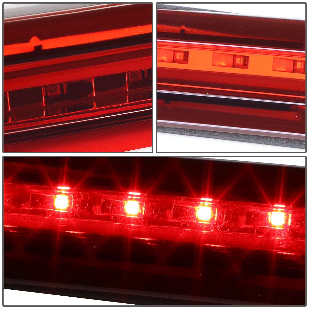 DNA LED 3rd Brake Light Mazda CX5 (2013-2016) Chrome Housing w/ Red Le