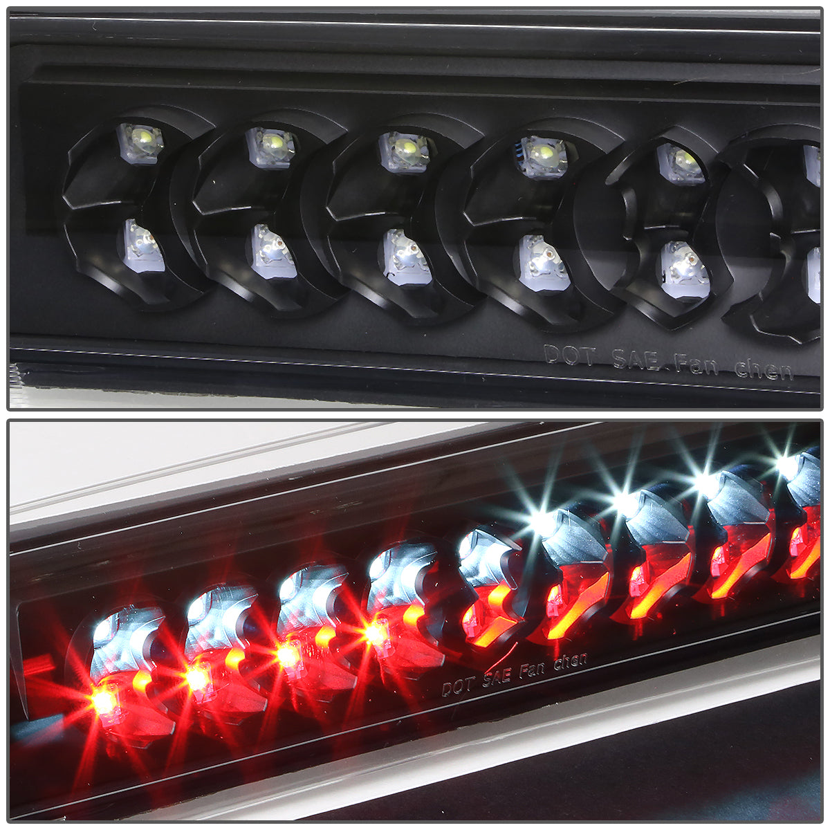 DNA LED 3rd Brake Light Dodge Ram 1500 (02-08) 2500 / 3500 (03-09) Cle