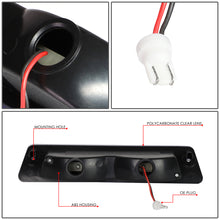 Load image into Gallery viewer, DNA LED 3rd Brake Light Ford Mustang LX Hatchback (1987-1993) Clear / Smoked / Red Lens Alternate Image