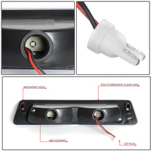 Load image into Gallery viewer, DNA LED 3rd Brake Light Ford Mustang LX Hatchback (1987-1993) Clear / Smoked / Red Lens Alternate Image