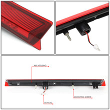 Load image into Gallery viewer, DNA LED 3rd Brake Light Ford Mustang SN95 (1999-2004) Clear / Smoked / Red Lens Alternate Image
