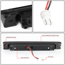 Load image into Gallery viewer, DNA LED 3rd Brake Light Honda Ridgeline (2006-2014) Clear / Smoked / Red Lens - Black / Clear Alternate Image
