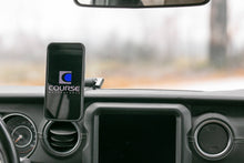Load image into Gallery viewer, Course Motorsports Phone Mount for Jeep Wrangler JL &amp; Gladiator JT (2018-2023) - Cradle / Magnetic / Magsafe Wireless Charging - Single / Magnetic - Standard Magnetic Alternate Image