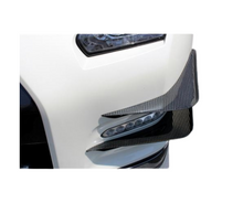 Load image into Gallery viewer, APR Front Bumper Canards Nissan R35 GTR DBA (2012-2016) [Carbon Fiber] AB-603512 Alternate Image