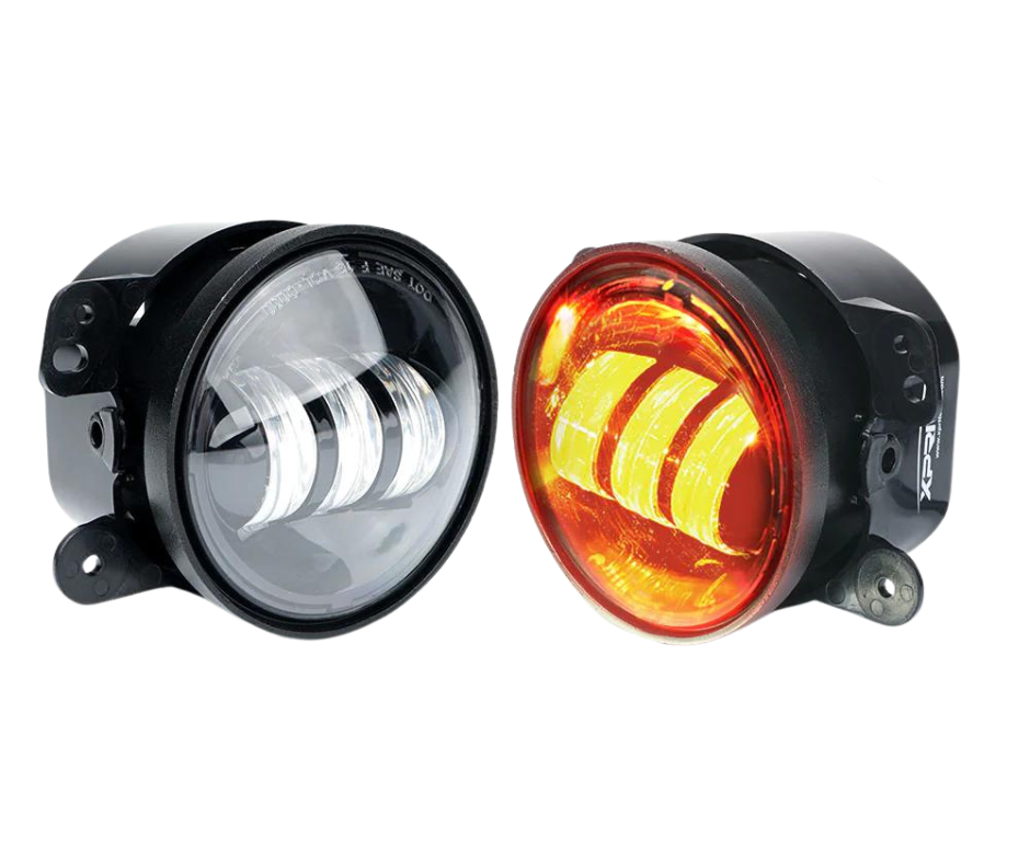 Xprite 4" LED Fog Light Dodge Charger (2011-2013) Explore Series Xprite 4" LED Fog Light Dodge Charger (2011-2013) Explore Series