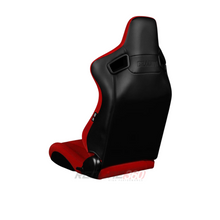 Load image into Gallery viewer, BRAUM Elite Sport Seats (Reclining - Red Cloth w/ Black Stitching) BRR1-RFBS Alternate Image