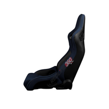 Load image into Gallery viewer, BRAUM Elite-R Racing Seats (Reclinable - Black Trim) Black / Blue / Red Cloth Alternate Image