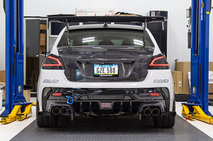 OLM Tail Lights Subaru WRX / WRX STI (2015-2021) [Spec CR Sequential] Smoked Lens / Black Base