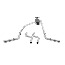 Load image into Gallery viewer, Flowmaster Exhaust for Chevy Silverado &amp; GMC Sierra C / K 1500 5.7L V8 (1996-1999) American Thunder Catback with Dual Out Rear / Dual Out Side / Single Out Side Exit Alternate Image