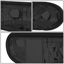 Load image into Gallery viewer, DNA Headlights for GMC Yukon (2000-2006) Yukon XL 1500 (2001-2006) with C-Shaped LED DRL and Black or Chrome Housing Alternate Image