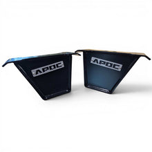 Load image into Gallery viewer, Apoc Industries Rear Lift Blocks for Dodge Ram 1500 2WD / 4WD (1994-2001) Tapered Profile 4"/ 6" / 8" Lift with or without Anti-Wrap &amp; Main U-Bolts - Black Alternate Image