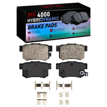 Load image into Gallery viewer, Dynamic Friction Brake Pads for Acura CL 2.2L / 3.0L (1997-1999) 3.2 V6 (2001-2003) 4000 Series OEM Replacement Front or Rear Alternate Image