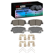 Load image into Gallery viewer, Dynamic Friction Brake Pads for Genesis G70 2.0L (19-23) 2.5L (24-26) 3.3L V6 (19-26) 4000 Series OEM Replacement Front or Rear - 19-21 I 2.0L / Rear I Automatic Trans / Base Brakes Alternate Image