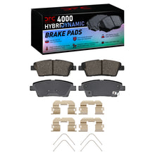 Load image into Gallery viewer, Dynamic Friction Brake Pads for Genesis G80 3.8L V6 / 5.0L V8 (17-20) 3.3L V6 (18-20) 2.5L L4 / 3.5L V6 (21-25) 4000 Series OEM Replacement Front or Rear Alternate Image
