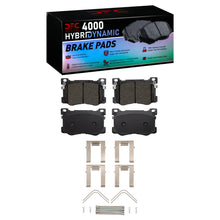 Load image into Gallery viewer, Dynamic Friction Brake Pads for Genesis G80 3.8L V6 / 5.0L V8 (17-20) 3.3L V6 (18-20) 2.5L L4 / 3.5L V6 (21-25) 4000 Series OEM Replacement Front or Rear Alternate Image