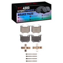Load image into Gallery viewer, Dynamic Friction Brake Pads for Genesis G70 2.0L (19-23) 2.5L (24-26) 3.3L V6 (19-26) 4000 Series OEM Replacement Front or Rear - 19-21 I 2.0L / Rear I Manual Trans / Brembo Brakes Alternate Image