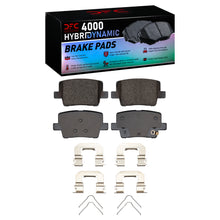 Load image into Gallery viewer, Dynamic Friction Brake Pads for Genesis G90 3.3L V6 / 5.0L V8 (17-22) 3.5L V6 (23-25) 4000 Series OEM Replacement Front or Rear - 20-22 I 3.3L V6 / 5.0L V8 / Rear / Optional Full Cast Front Disc Alternate Image
