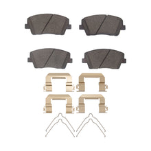 Load image into Gallery viewer, Dynamic Friction Brake Pads for Genesis G70 2.0L (19-23) 2.5L (24-26) 3.3L V6 (19-26) 4000 Series OEM Replacement Front or Rear - 22-23 I 3.3L V6 / Rear / Brembo Brakes; 4 Piston Front Calipers Alternate Image