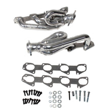 Load image into Gallery viewer, BBK Headers Dodge Ram 1500 5.7 Hemi (09-18) 1-3/4" Shorty Titanium Ceramic or Polished Silver Ceramic - Polished Silver Ceramic Alternate Image