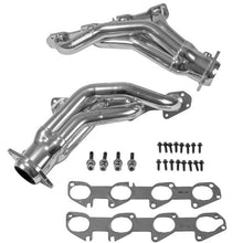 Load image into Gallery viewer, BBK 1-7/8" Shorty Headers Dodge Challenger/Charger 6.1 HEMI (06-10) Titanium Ceramic or Polished Silver Ceramic - Polished Silver Ceramic Alternate Image