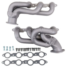 Load image into Gallery viewer, BBK 1-3/4&quot; Shorty Headers Chevy Camaro SS 6.2 V8 (10-14) CARB/SMOG Legal - Titanium Ceramic/Polished Silver Ceramic/304 Stainless Alternate Image