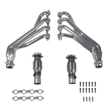 Load image into Gallery viewer, BBK Exhaust Kit Chevy Camaro 6.2L V8 LT1 (2016-2024) 1-7/8" Header &amp; Mid Pipe - Titanium / Polished - Polished Ceramic Alternate Image