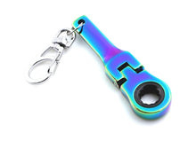 Load image into Gallery viewer, Drift Pins 10mm Wrench Keychains Alternate Image