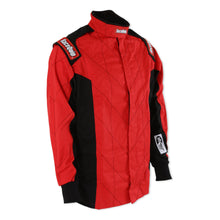 Load image into Gallery viewer, RaceQuip Chevron-1 Single Layer Racing Driver Fire Suit Jacket [SFI 3.2A/1] - Red / Blue Alternate Image