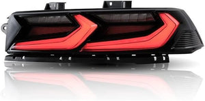 Auto Addict Tail Lights Chevy Camaro (2010-2013) UMBRA LED Gloss Black / VELOX LED Smoked