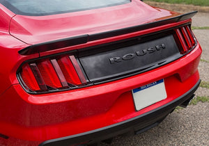 Roush Spoiler Ford Mustang Coupe (2015-2022) Rear - Primed / Matte Black