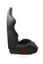 Load image into Gallery viewer, Cipher Auto Race Seats (Pair) Lightweight Reclinable w/ Sliders - Black Leatherette Alternate Image