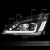 DNA Headlights for Honda Accord (2003-2007) with LED DRL - Black or Chrome Housing