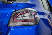 Load image into Gallery viewer, OLM Tail Lights for Subaru WRX / WRX STI (2015-2021) Spec CR Sequential Turn Signal - Black Base with Clear Lens OLMA.70038.1 Alternate Image