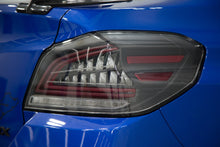 Load image into Gallery viewer, OLM Tail Lights for Subaru WRX / WRX STI (2015-2021) Spec CR Sequential Turn Signal - Black Base with Clear Lens OLMA.70038.1 Alternate Image