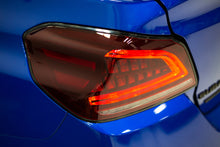 Load image into Gallery viewer, OLM Tail Lights for Subaru WRX &amp; WRX STI (2015-2021) Spec CR Sequential Turn Signal - Black Base with Red Lens OLMA.70038.3 Alternate Image