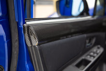 Load image into Gallery viewer, OLM Front Door Trim Upper Panels for Subaru WRX &amp; WRX STI (2015-2021) LE Dry Carbon OLMA.70021.1 Alternate Image