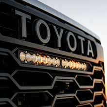 Load image into Gallery viewer, Baja Designs LED Grille Light Bar Kit for Toyota Tundra (2022-2026) S8 20 Inch Behind Grille Clear with Amber or Lens - Clear Alternate Image