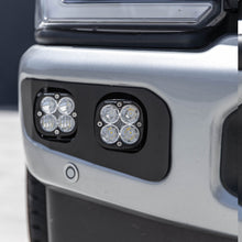Load image into Gallery viewer, Baja Designs Pocket Fog Light Kit for Ford F250 / 350 Super Duty (2023-2026) Squadron Sportsmen / Unlimited with Clear Lens - Sportsmen with Toggle Switch Alternate Image