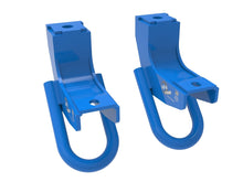 Load image into Gallery viewer, aFe Tow Hooks Toyota Tundra (2022-2025) Front Black / Red / Blue / Yellow / Gray 450-72T001 - Blue Pair Alternate Image