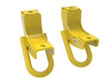 Load image into Gallery viewer, aFe Tow Hooks Toyota Tundra (2022-2025) Front Black / Red / Blue / Yellow / Gray 450-72T001 - Yellow Pair Alternate Image