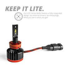 Load image into Gallery viewer, XKGlow LITE Series LED Headlight Bulbs (25W 6000K) H1 H3 H7 H11 H16 HB3 880 881 9004 9007 H13 H4 - H1 Alternate Image