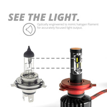 Load image into Gallery viewer, XKGlow LITE Series LED Headlight Bulbs (25W 6000K) H1 H3 H7 H11 H16 HB3 880 881 9004 9007 H13 H4 - H1 Alternate Image