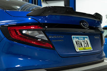 Load image into Gallery viewer, OLM Trunk Spoiler for Subaru WRX (2022-2026) Low Profile Carbon Fiber OLMB.47014.1 Alternate Image