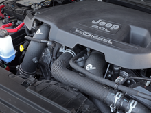 Load image into Gallery viewer, aFe Charge Pipe Kit for Jeep Wrangler JL (20-23) Gladiator JT (21-23) 3.0L Turbo Diesel - Bladerunner 3" Hot &amp; Cold Pipes 46-20434-B Alternate Image